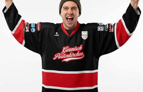 2026 Garmisch-Partenkirchen World Cup Hockey Jersey – Black Edition