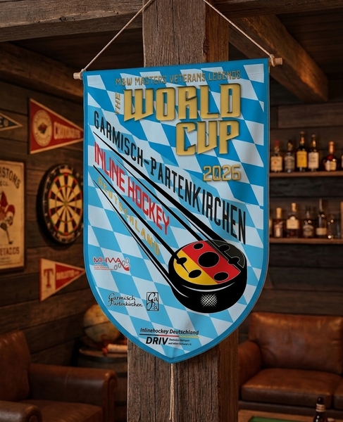 2026 World Cup Pennant — Garmisch-Partenkirchen Collector's Edition