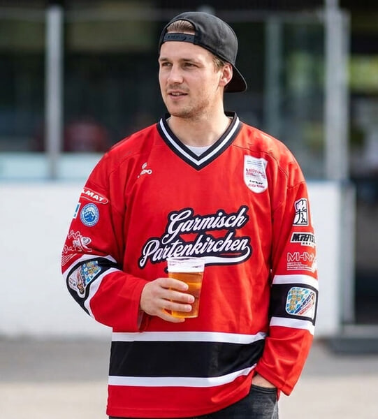 2026 Garmisch-Partenkirchen World Cup Hockey Jersey – Red Edition